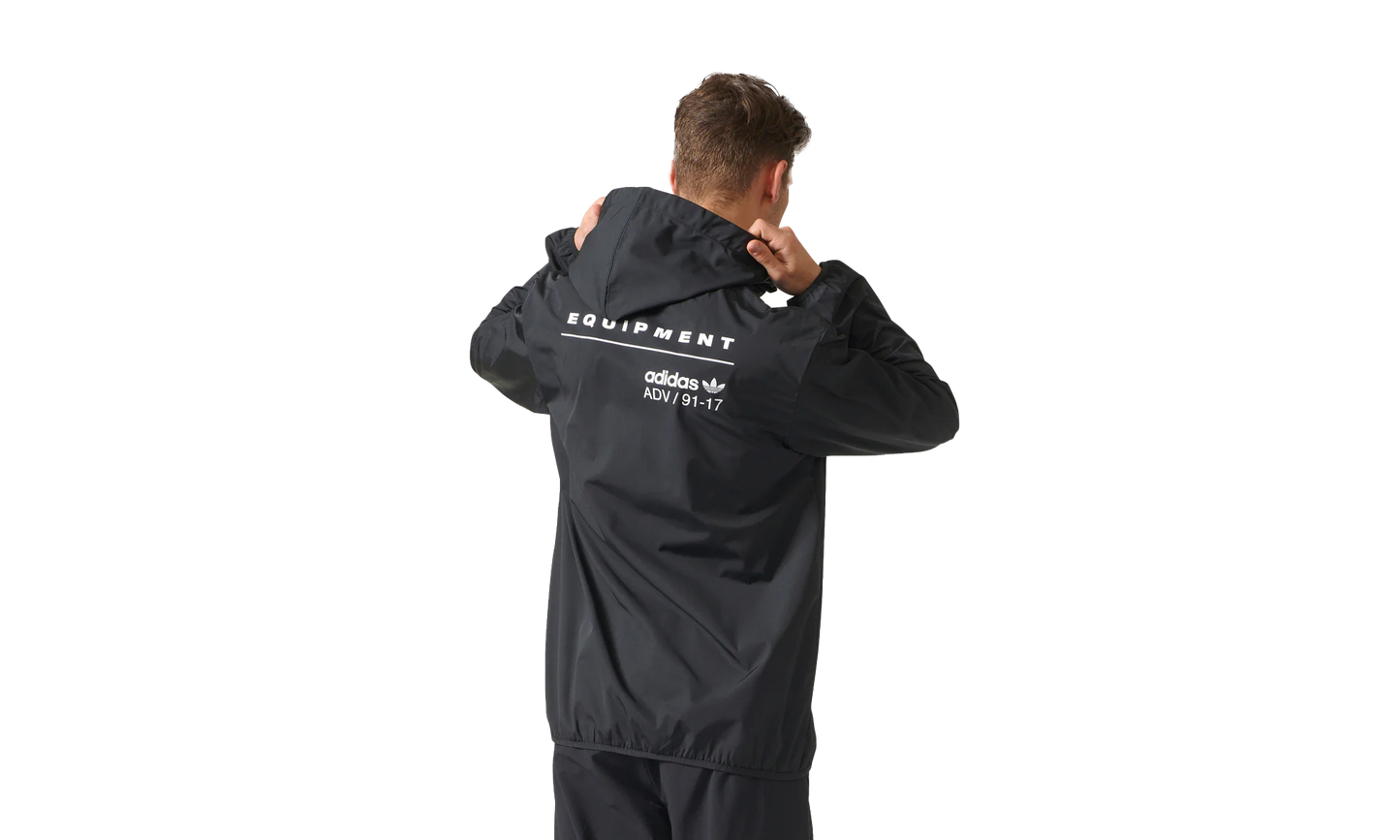 EQT PDX Windbreaker Hoodie "Black / White" BS2793