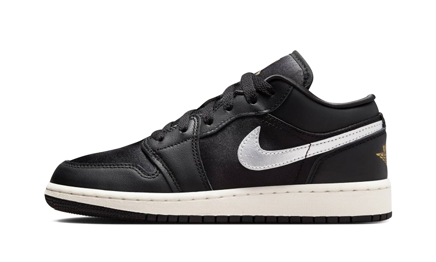Air Jordan 1 Low SE GS "Black Metallic Gold" FZ3921 001