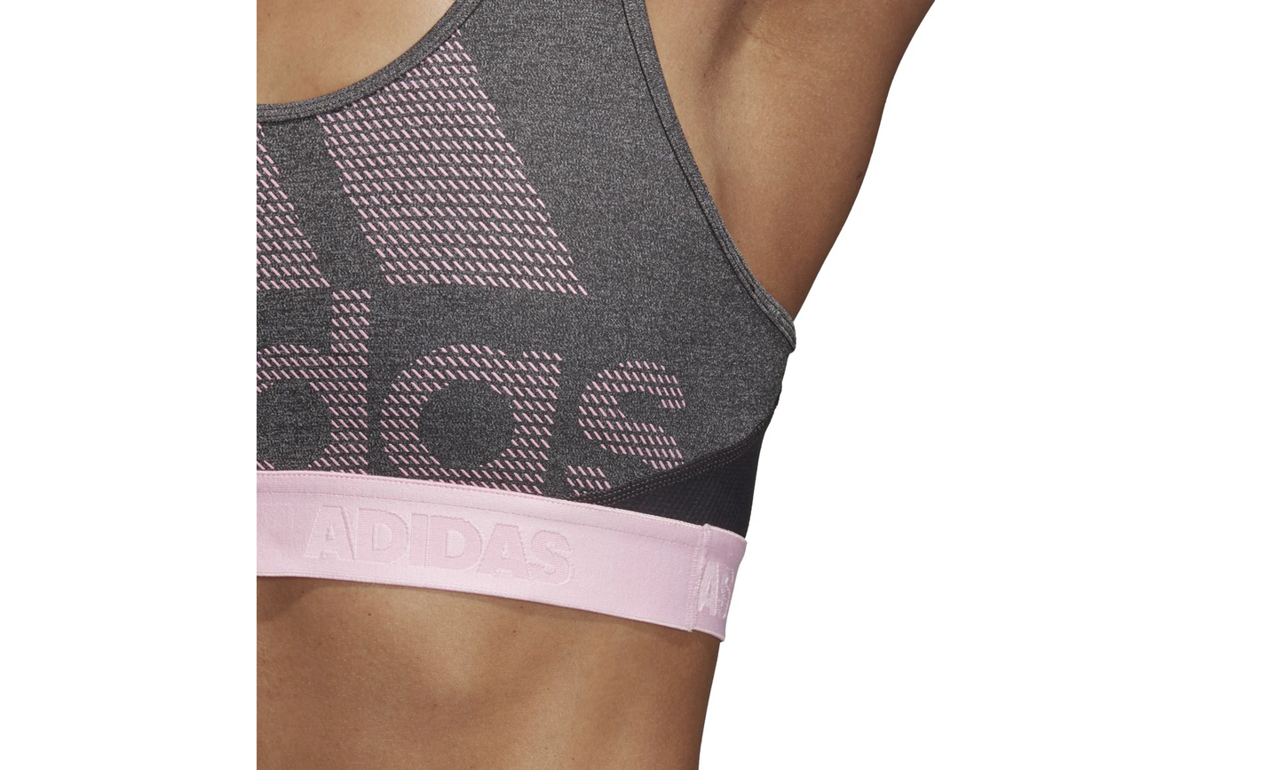 Training Don't Rest Alphaskin "Bra Dark Grey Heather / Black" DT6210