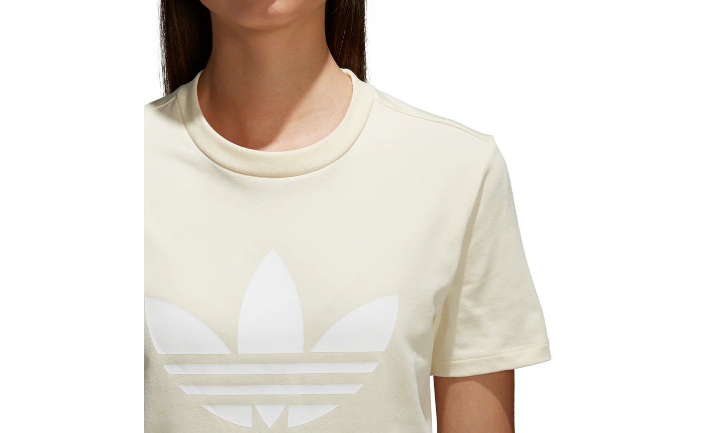 Originals Trefoil T-Shirt "Mist Sun / White" CV9893