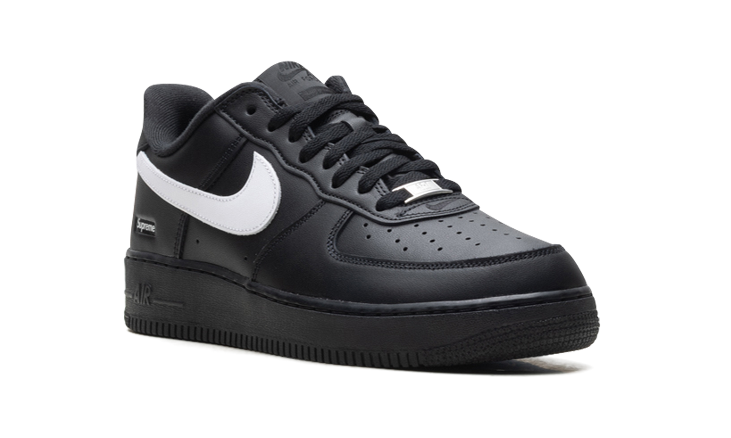 Air Force 1 Low "Supreme - Mini Box Logo Black / White" CU9225 002