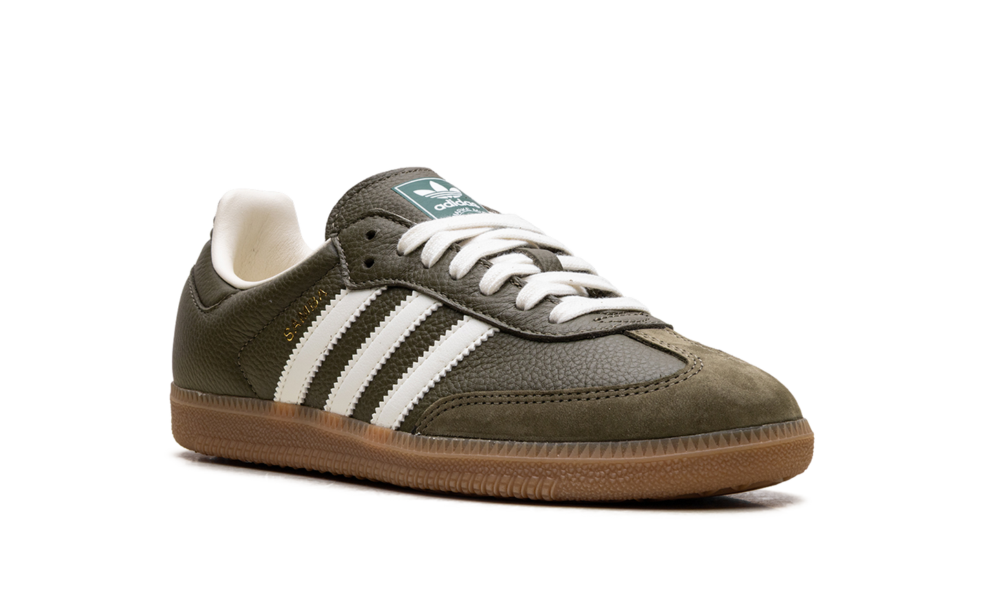 Samba OG "med dark khaki/off-white/gum" JR0890
