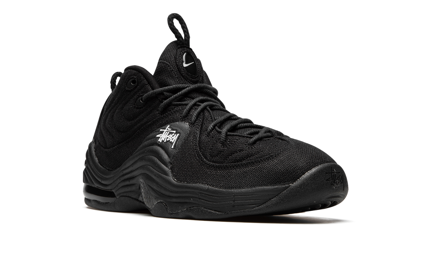 Stussy x Air Penny 2 "Triple Black" DQ5674 001
