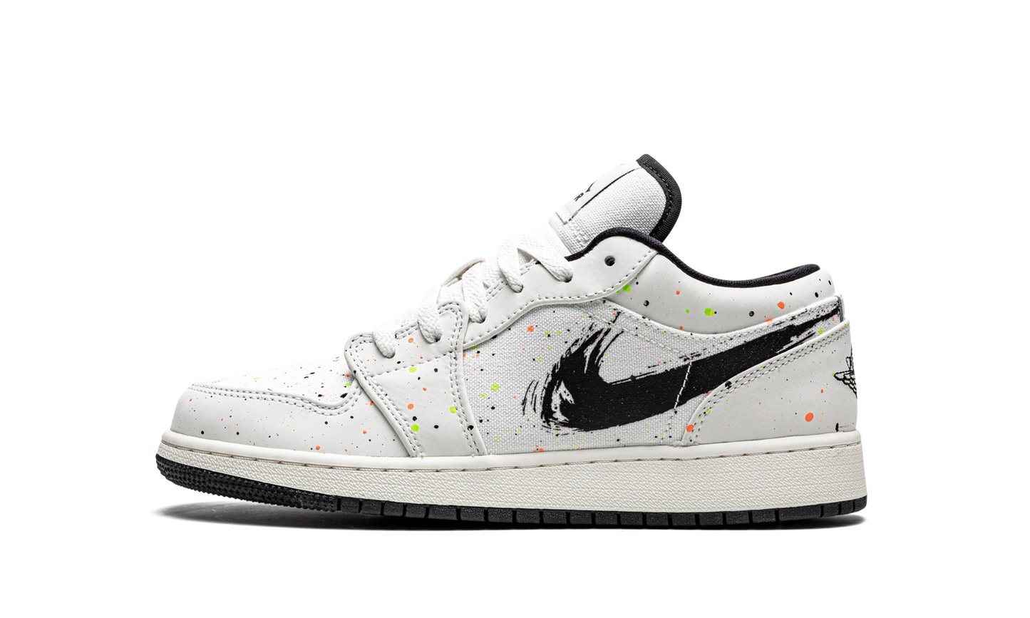 Air Jordan 1 Low SE GS "Paint Splatter" DH3295 100