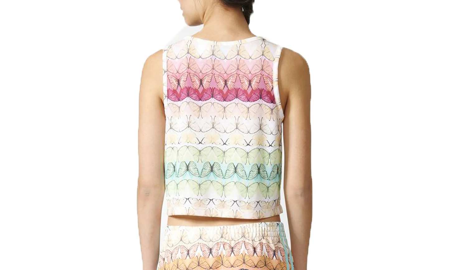 Borbofresh Loose Crop Tank Top "Multicolor" BJ9030