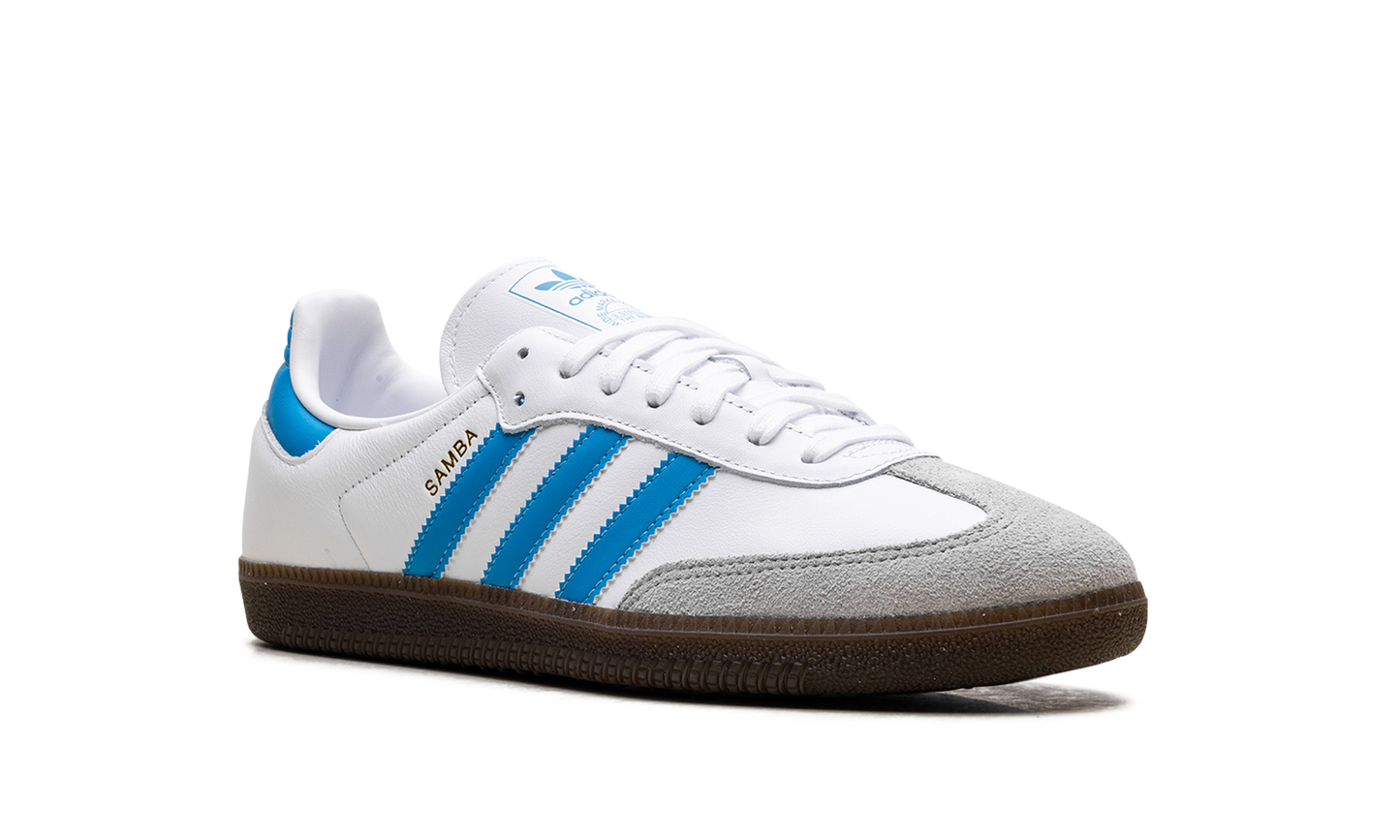 Samba OG "White Shock Cyan" JR0612