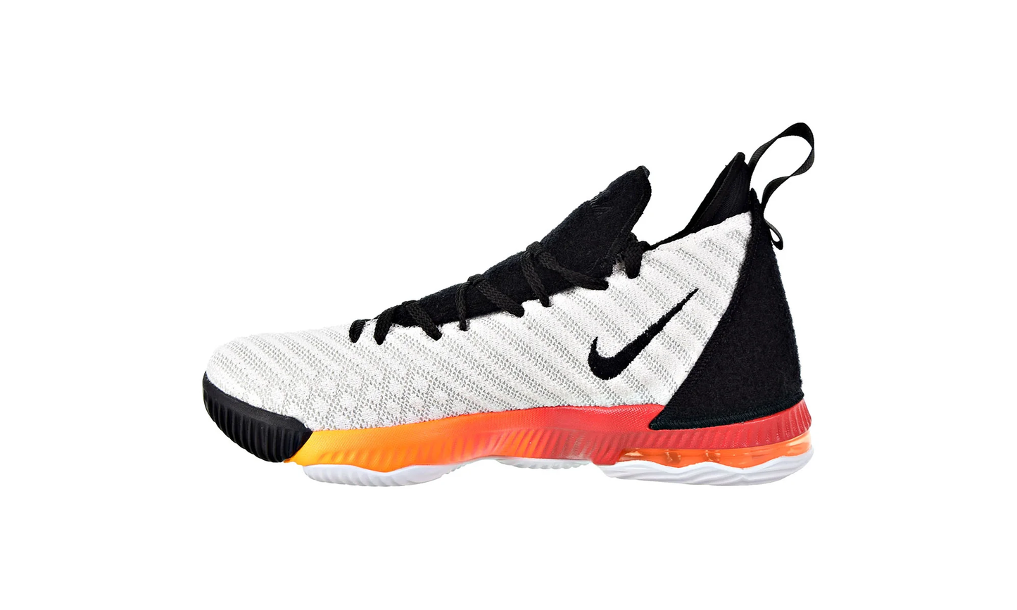 Lebron XVI GS "White/Laser Orange" aq2465 188
