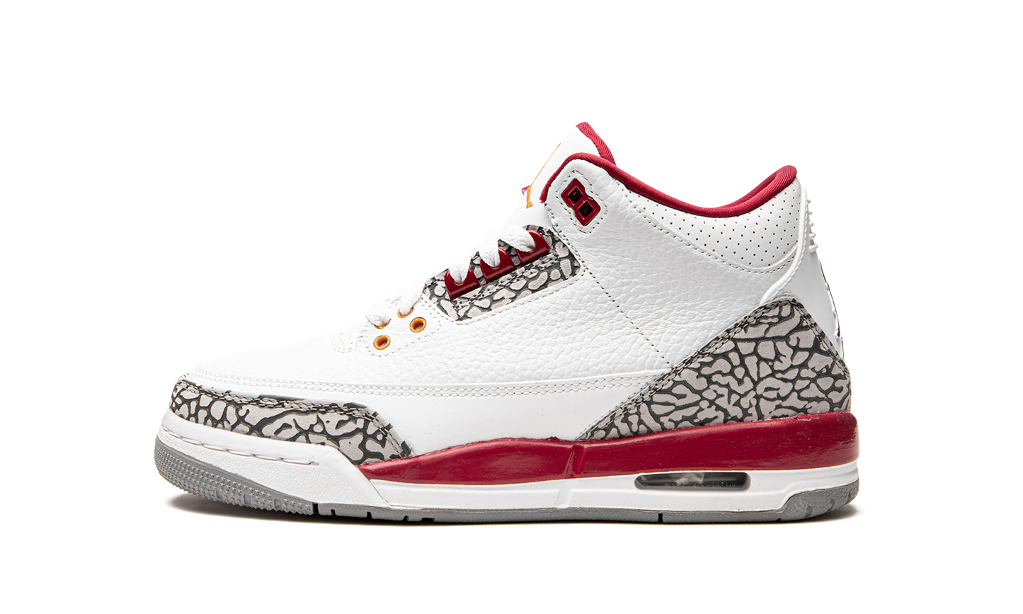 Air Jordan 3 GS "Cardinal" 398614 126