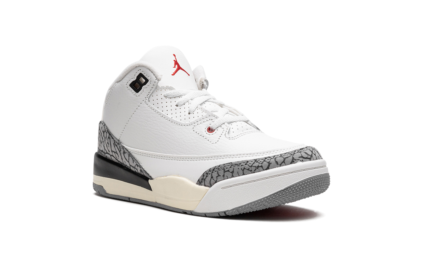 Air Jordan 3 PS "White Cement Reimagined 2023" DM0966 100