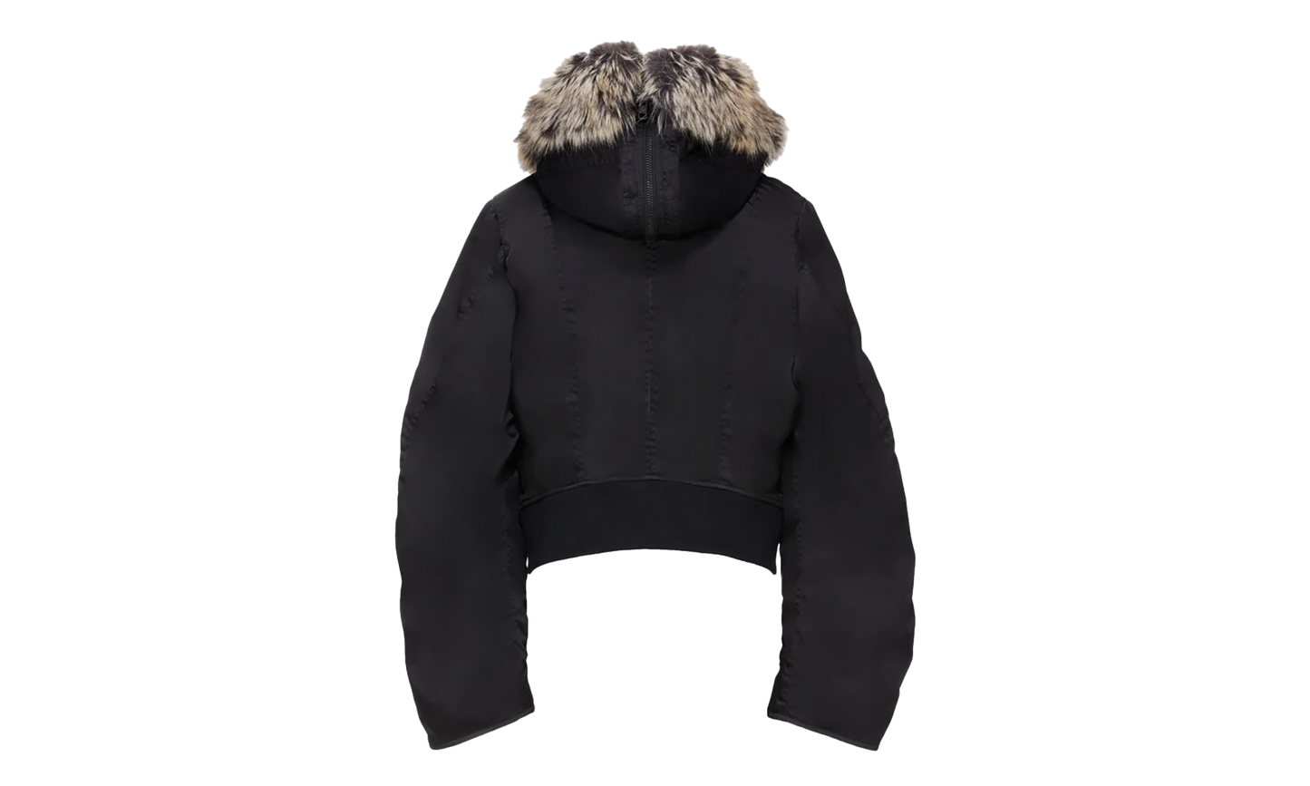 Fur Bomber WMNS "Black" AO4597