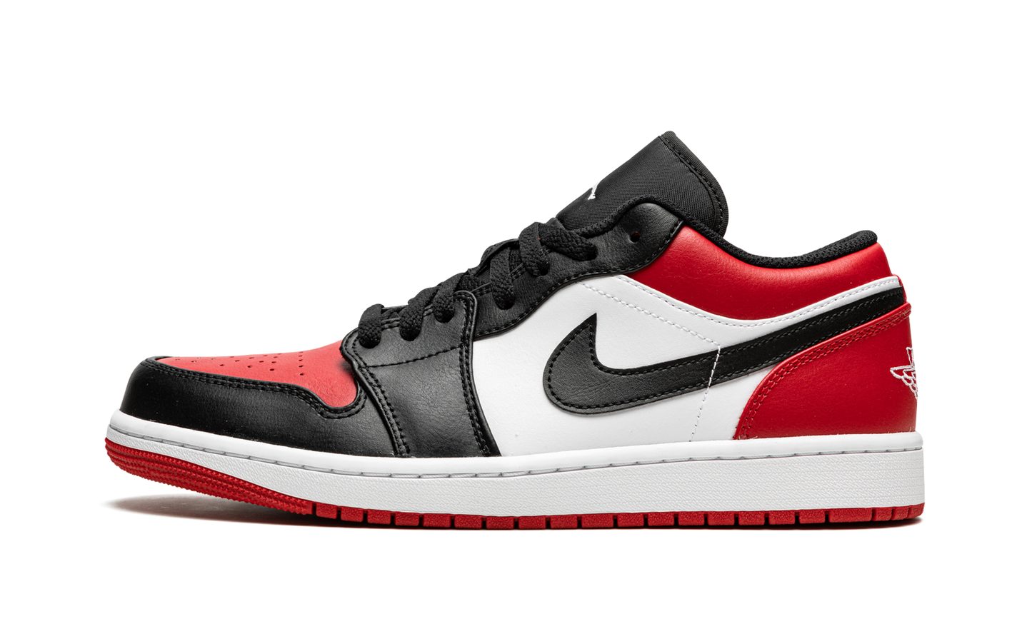 Air Jordan 1 Low "Bred Toe" 553558 612
