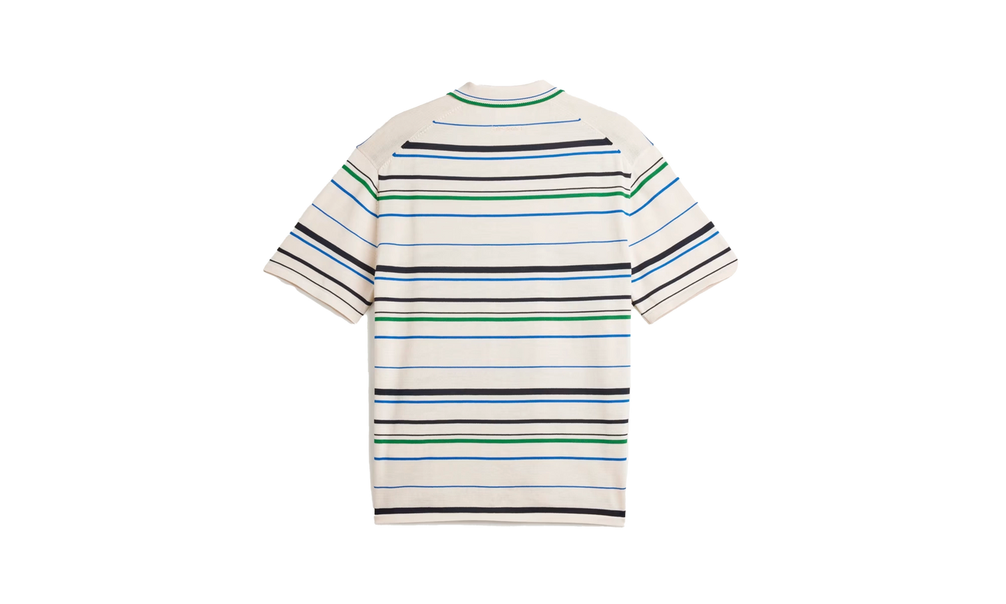 Adidas X Wales Bonner Wb Knit Polo "Multi (Rainbow)" JM8203