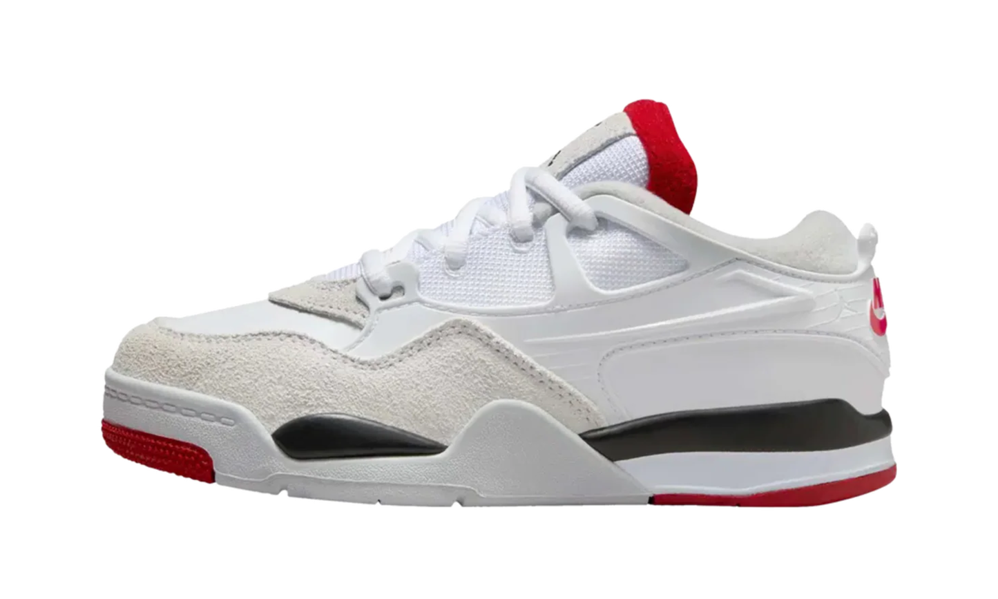 Jordan 4 RM PS "White Black Neutral Grey Varsity Red" FQ7936 102