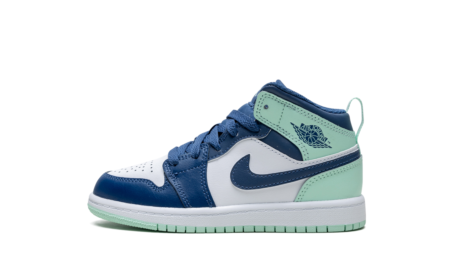 Jordan 1 Mid PS "Blue Mint" 640734 413