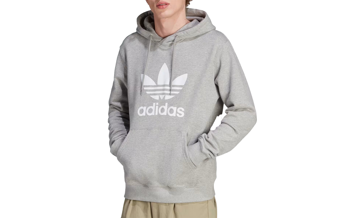 Trefoil Hoodie "MEDIUM GREY HEATHER" IM4490