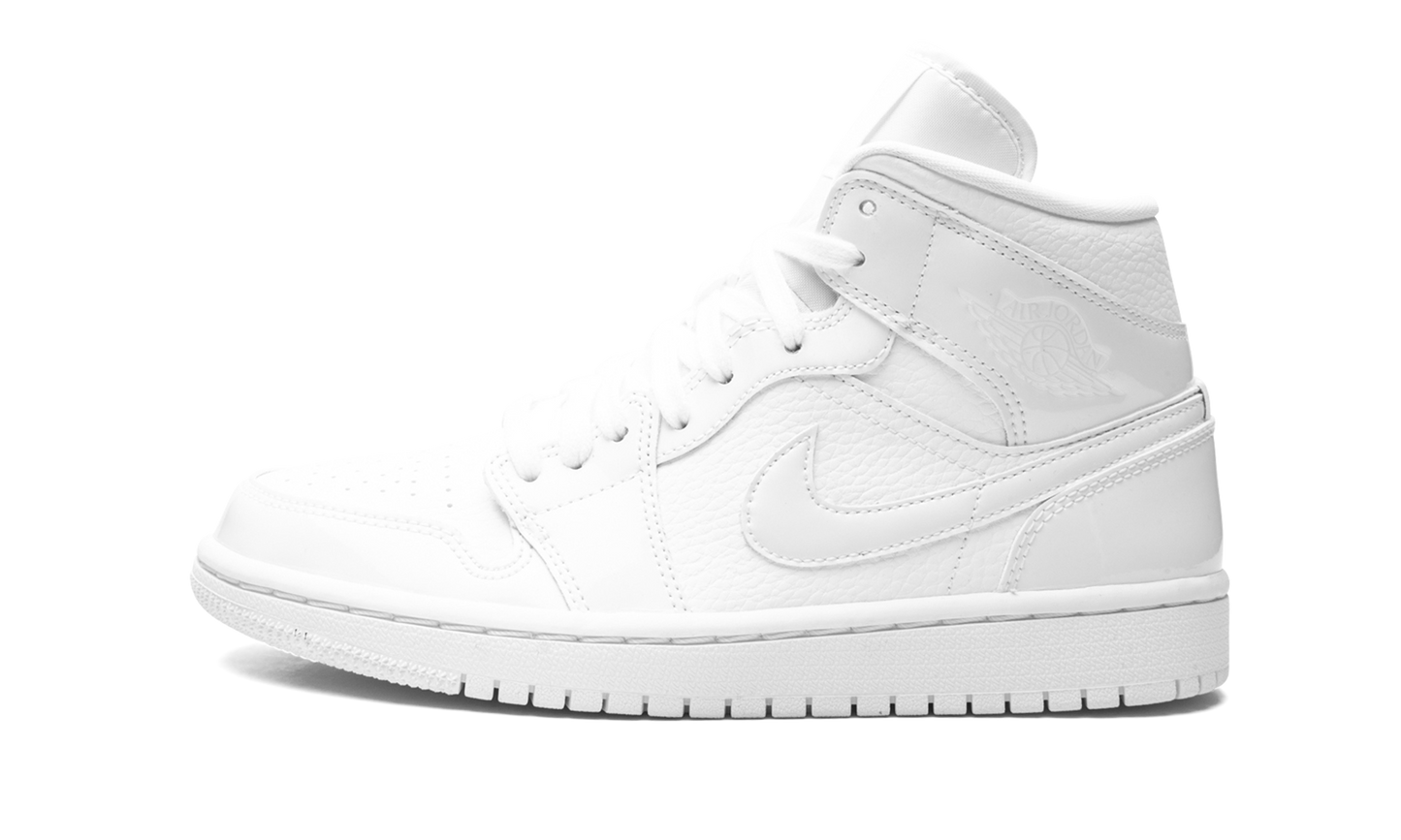AIR JORDAN 1 MID WMNS "Triple White" BQ6472 100