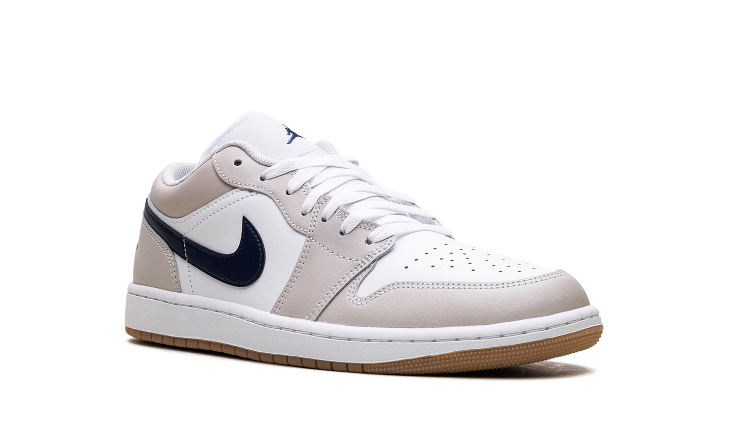 Jordan 1 Low "Midnight Navy Neutral Grey" 553558 146