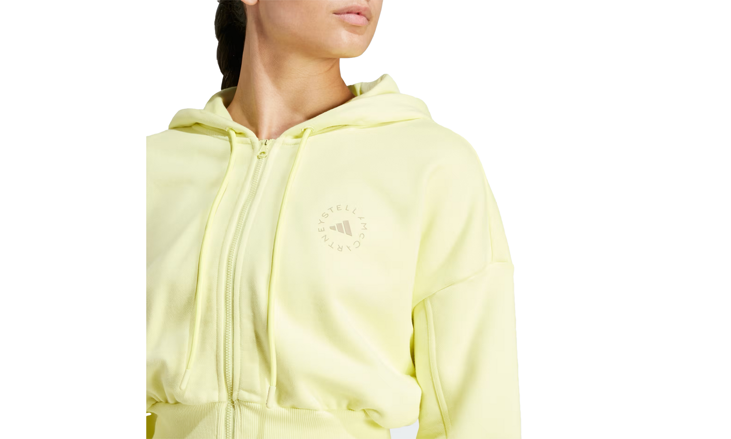 Stella McCartney Crop Hoodie "Yellow" IN3636