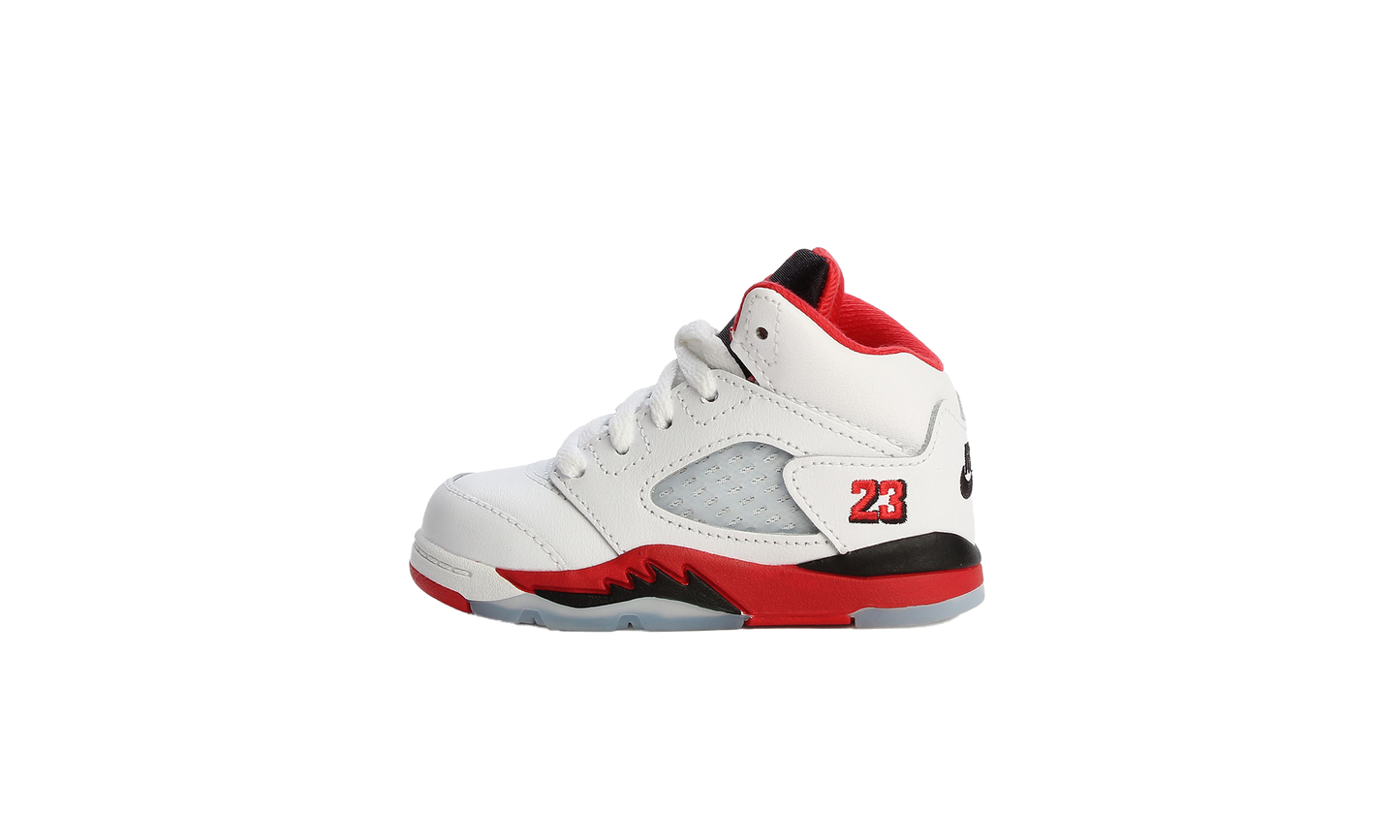 Air Jordan 5 TD "Fire Red - Black Tongue (2025)" HQ7981 101