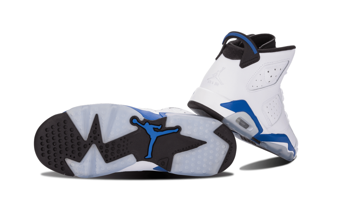 Air Jordan 6 Retro GS "Sport Blue" 384665 107