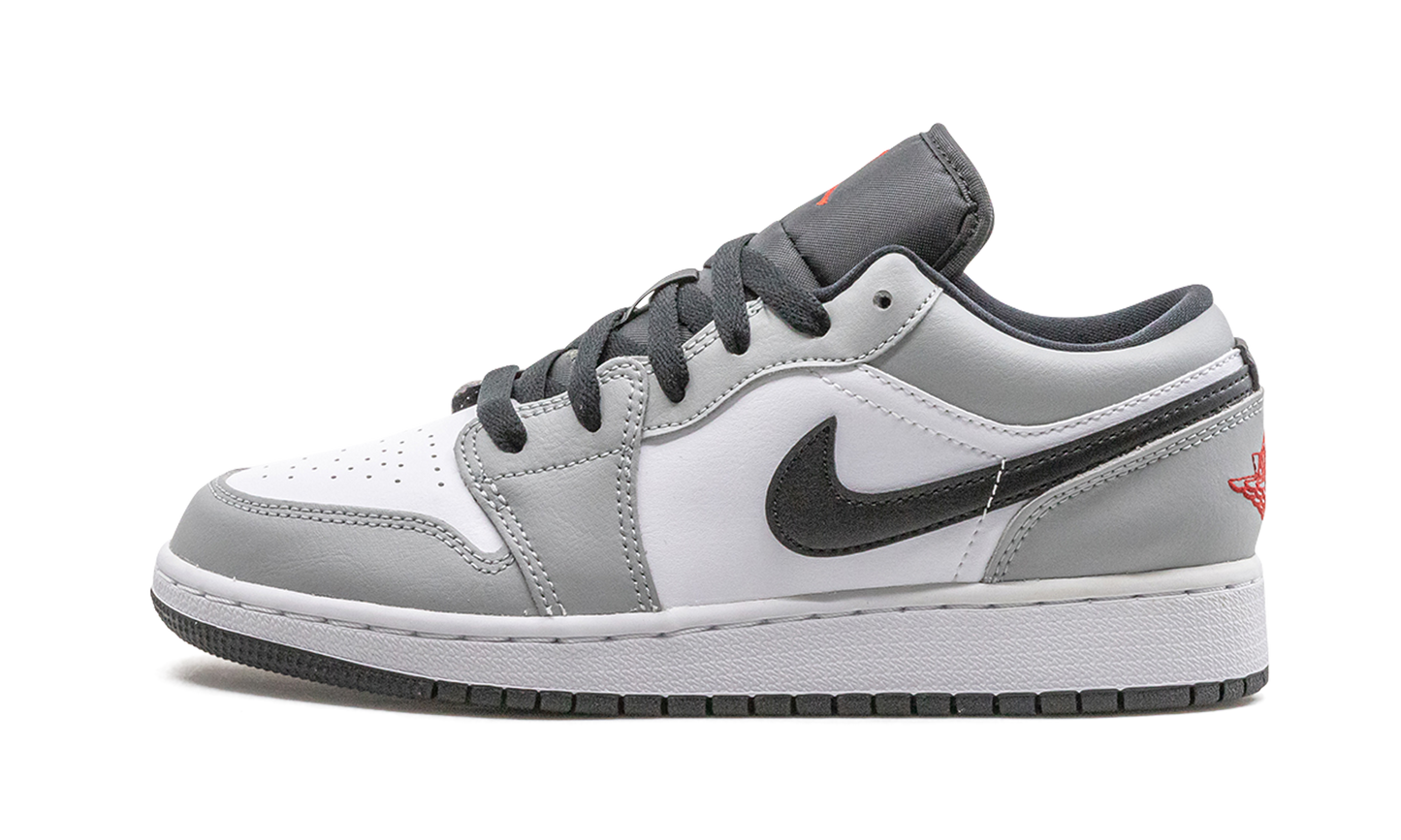 Air Jordan 1 Low GS "Light Smoke Grey" 553560 030