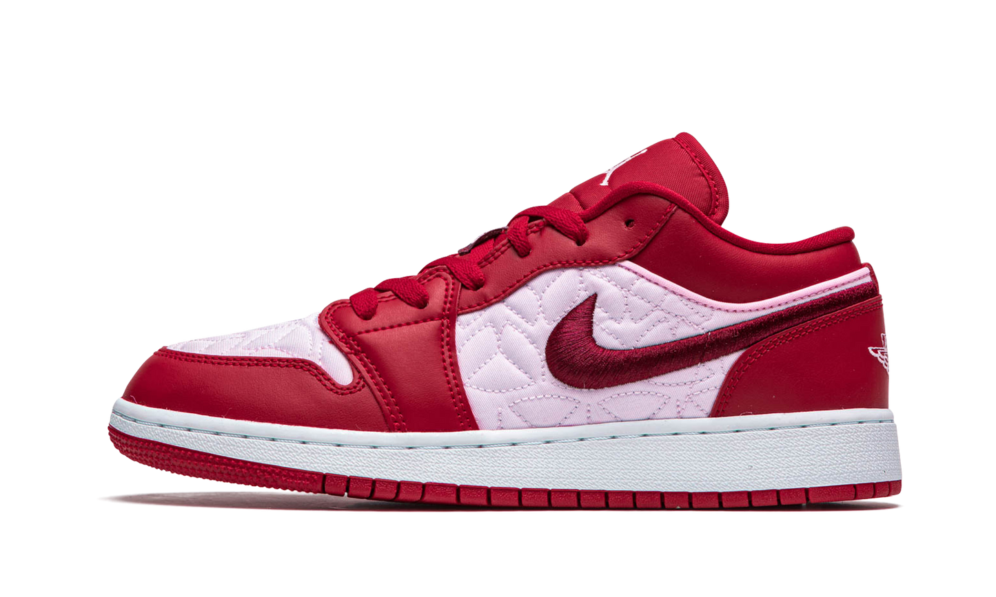 Air Jordan 1 Low SE GS "Pink Quilt"