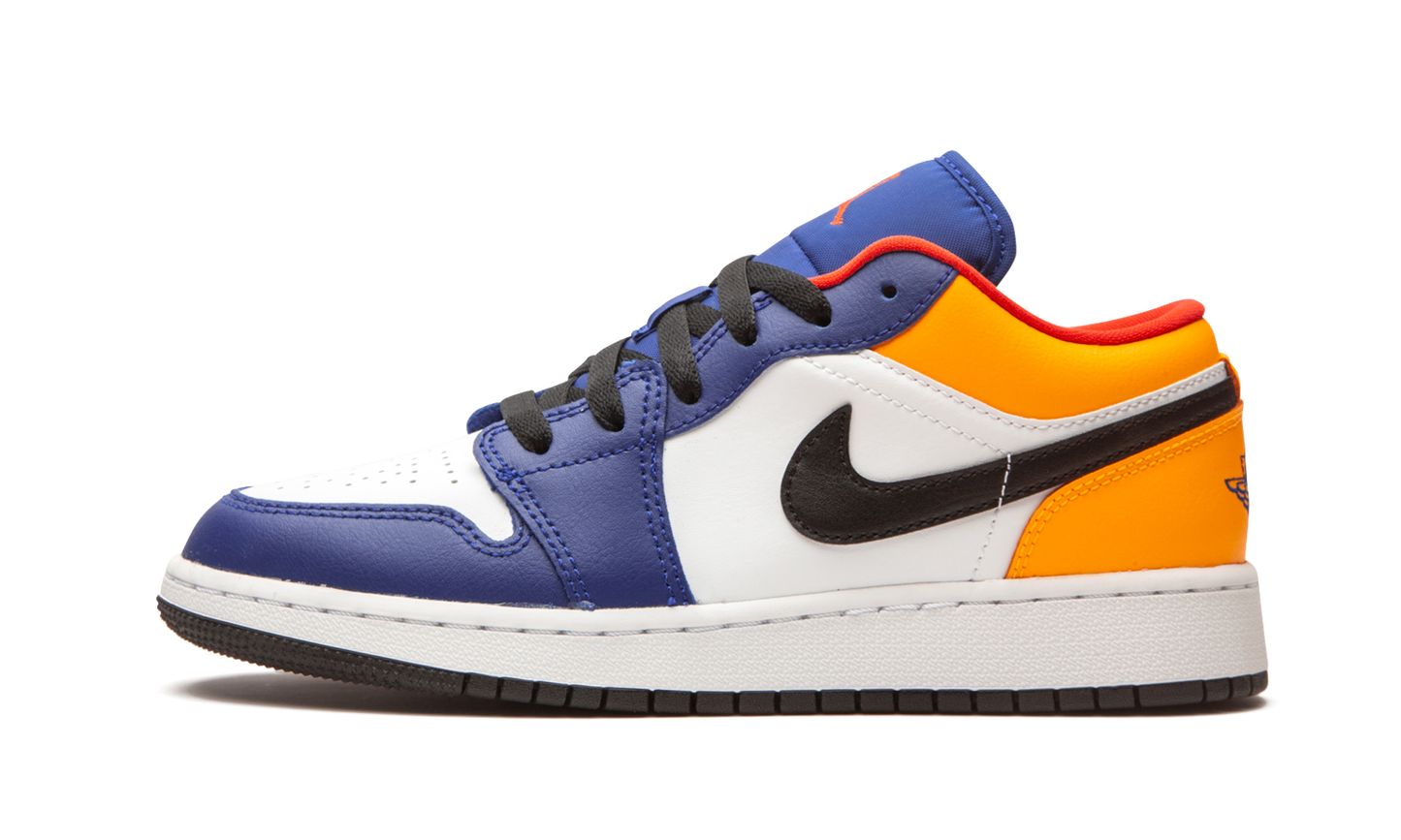 Air Jordan 1 Low GS "Royal Yellow" 553560 123