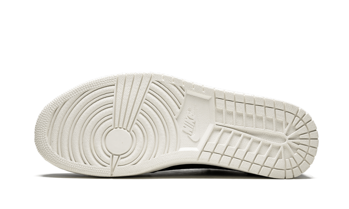 Air Jordan 1 Low Swooshless "Black" 848775 005