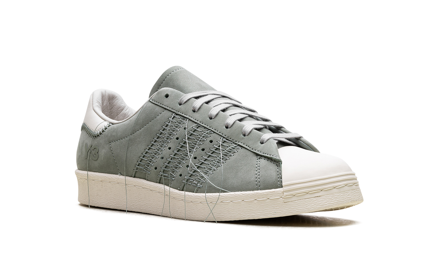 Y-3 Superstar "Silver Green Off White Light Brown" IG0801