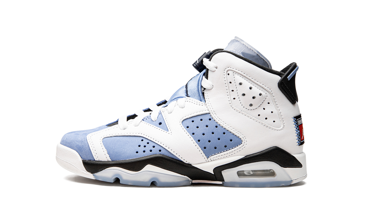 Air Jordan 6 Retro GS "UNC" 384665 410