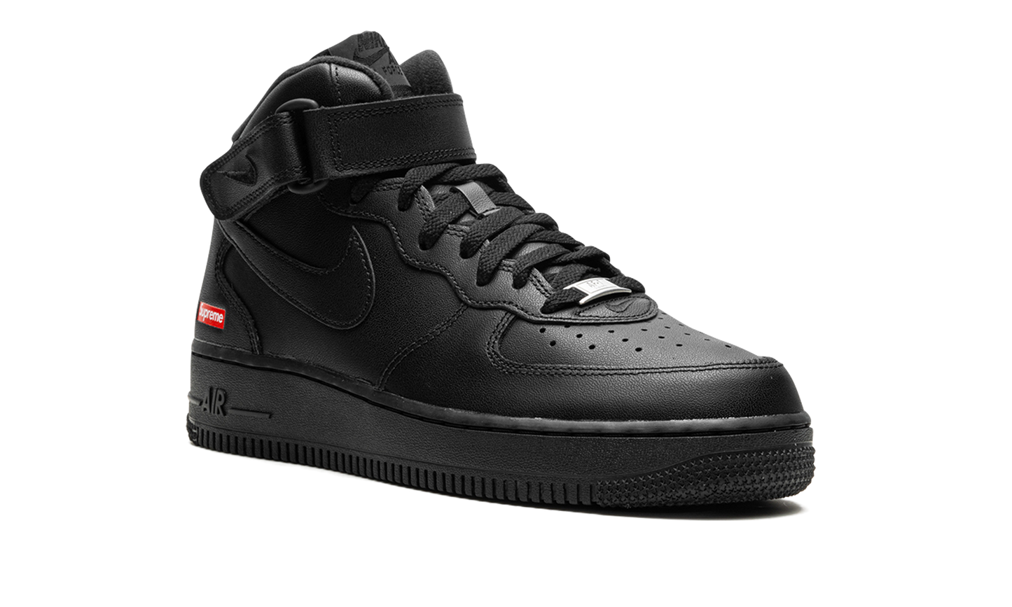 Air Force 1 Mid "Supreme - Mini Box Logo Black" FZ8784 001