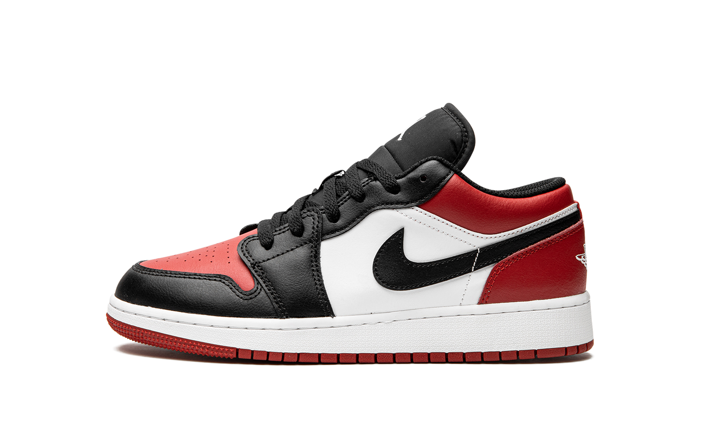 Air Jordan 1 Low GS "Bred Toe" 553560 612
