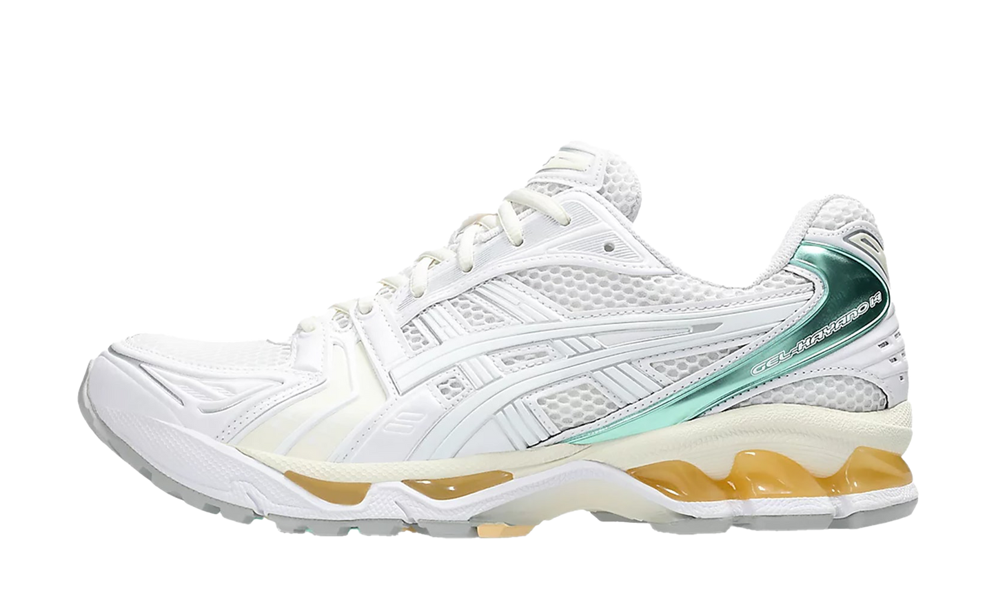 Gel-Kayano 14 "White Mint Gold" 1203A537 107