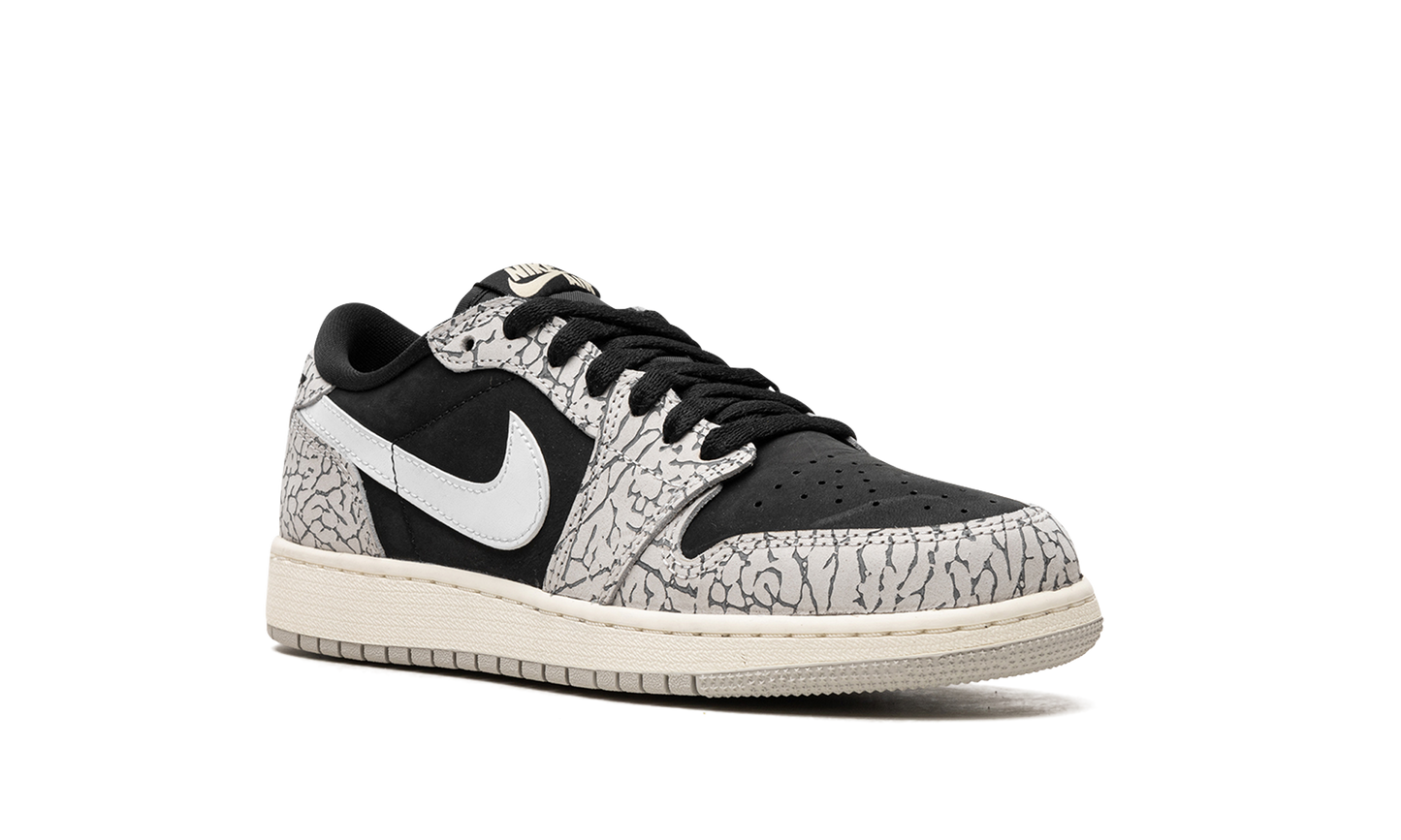 Air Jordan 1 Low GS "Elephant Print" CZ0858 001