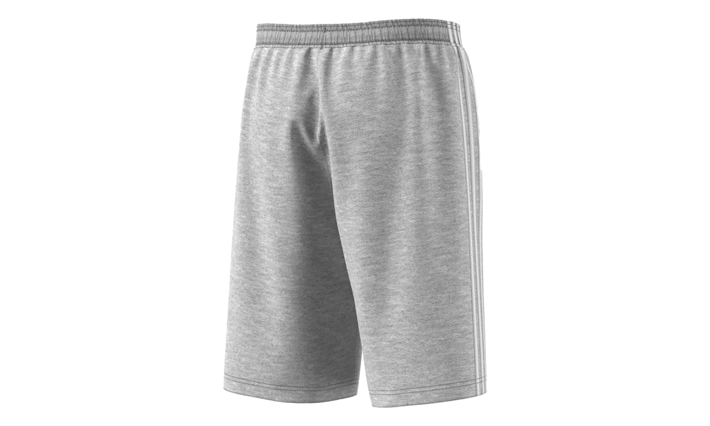 Originals 3 Stripes French Terry Short "Medium Grey Heather / White" CE4836