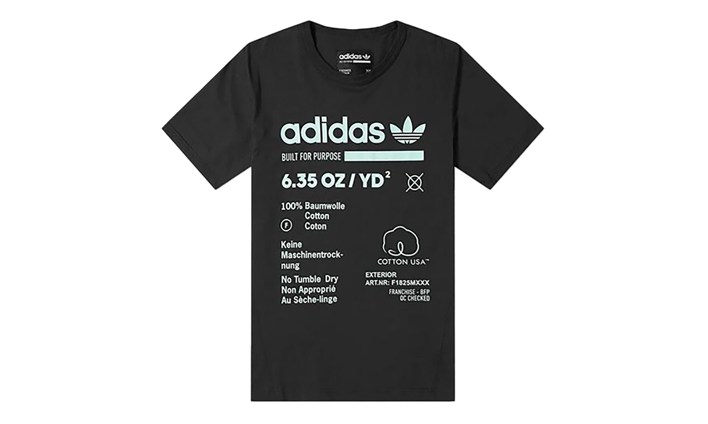 Kaval Athletic Casual T-Shirt "Black / Clear Mint" DM1486