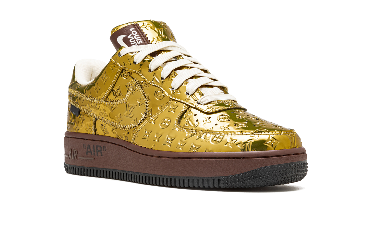 Louis Vuitton Air Force 1 Low "Virgil Abloh - Metallic Gold" 1A9VG3