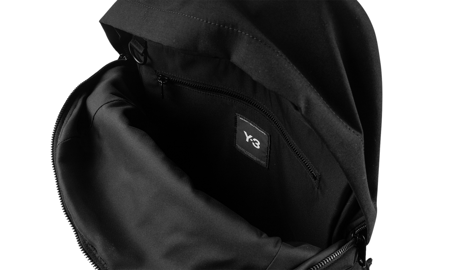 Y-3 Small Backpack "Black / White" JV9721
