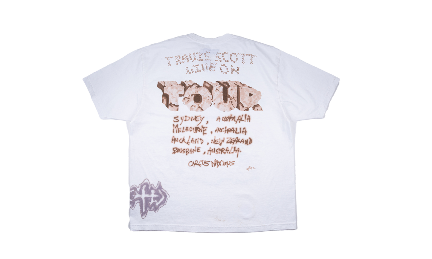 Utopia Skitzo Tour Tee "Australia - White" TSUC13