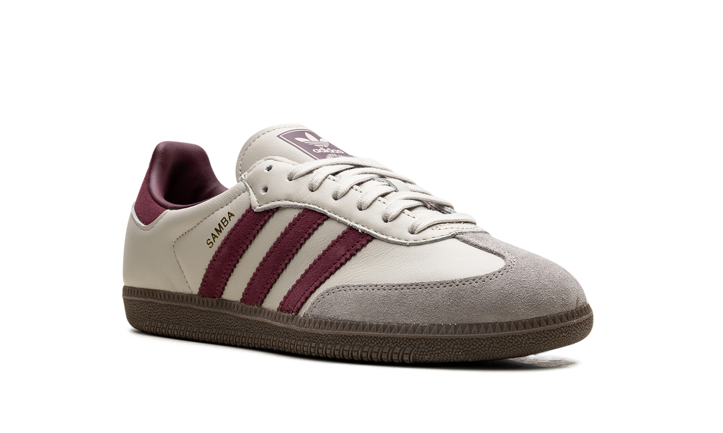 Samba OG "Putty Grey Maroon" ID1482