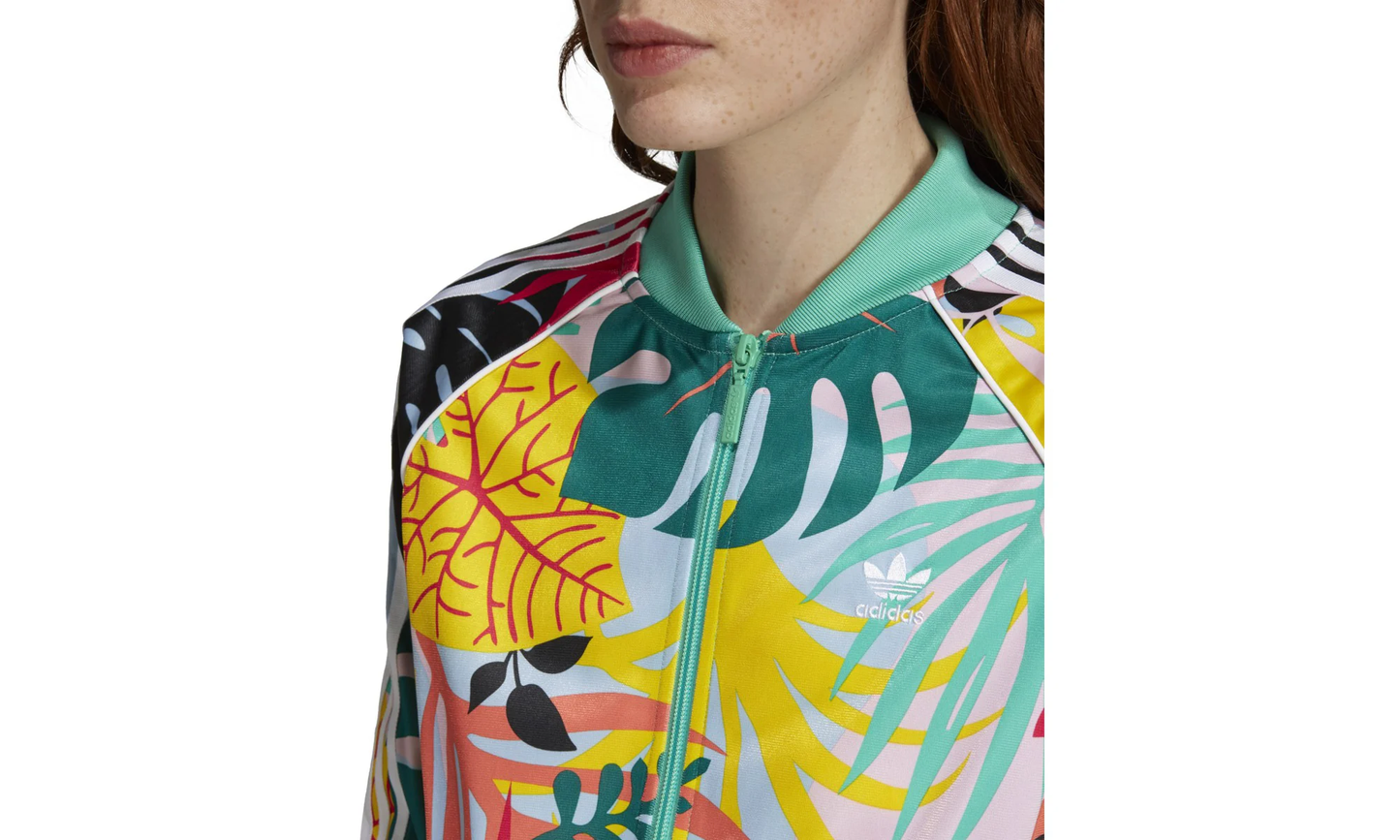 Tropicalage SST Graphic Womens Track Jacket "Multicolor" FH7991