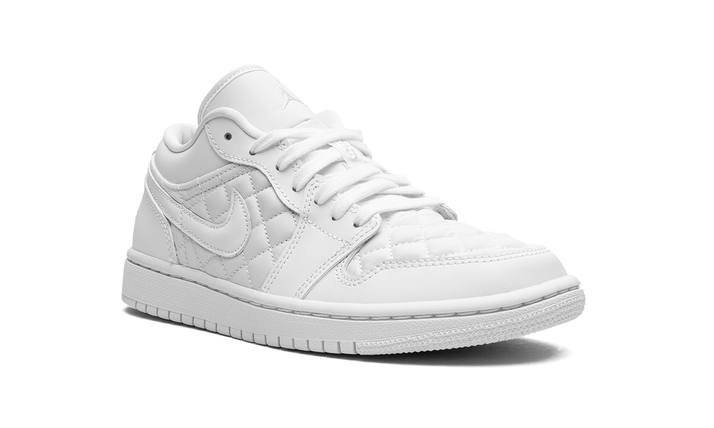 AIR JORDAN 1 LO QUILTED WMNS "Quilted White" DB6480 100