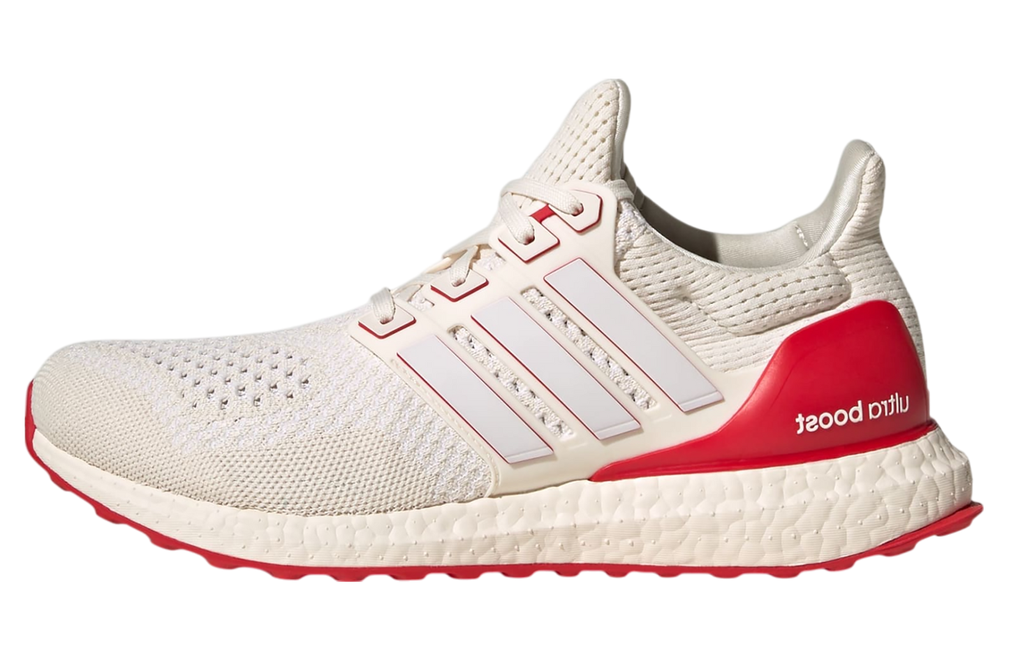 Ultraboost 1.0 "Chalk White Scarlet" JR3149