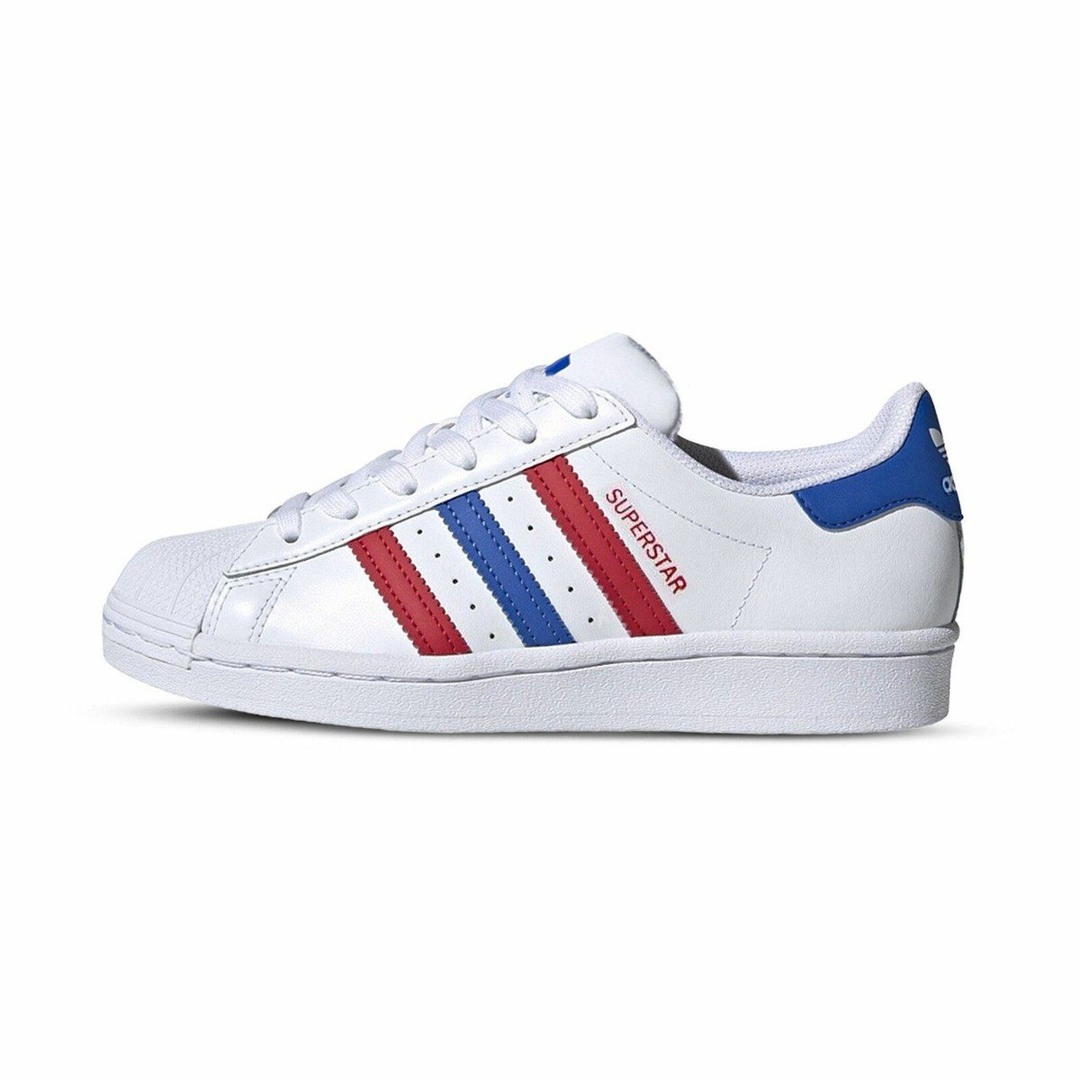 Superstar PS "White Blue Scarlet" FW5851