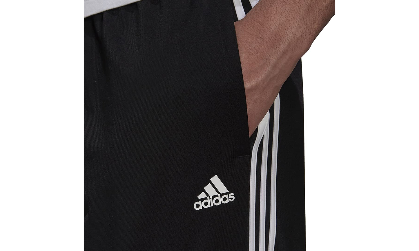 Essentials Warm-Up Tapered 3-Stripes Track Pants H46105