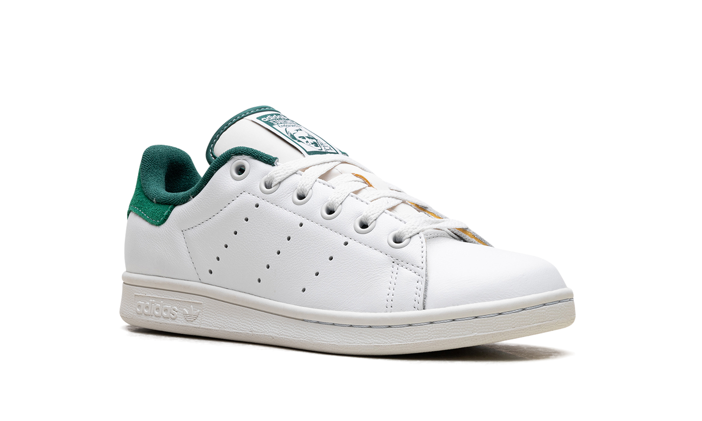 Stan Smith "White Green Suede Heel" ID2007