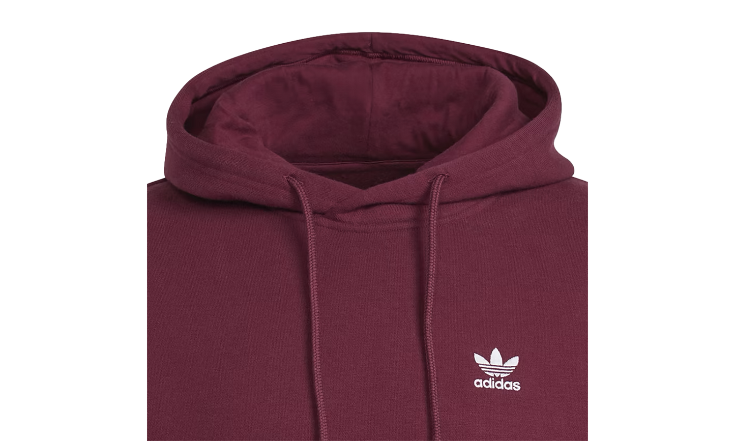 Adicolor Essentials Trefoil Hoodie "Burgundy" HE7197