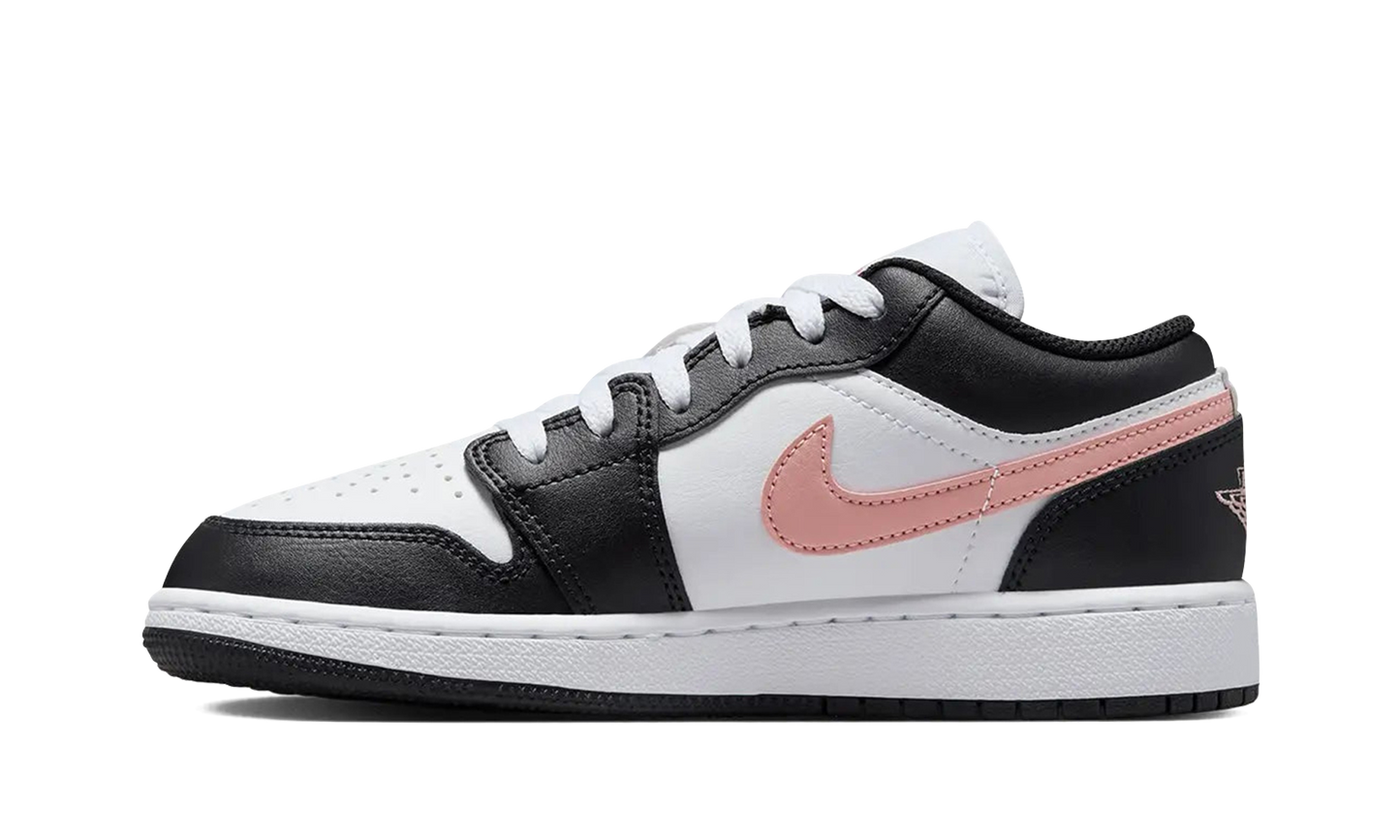 Jordan 1 Low GS "White Black Rust Pink" 553560 165