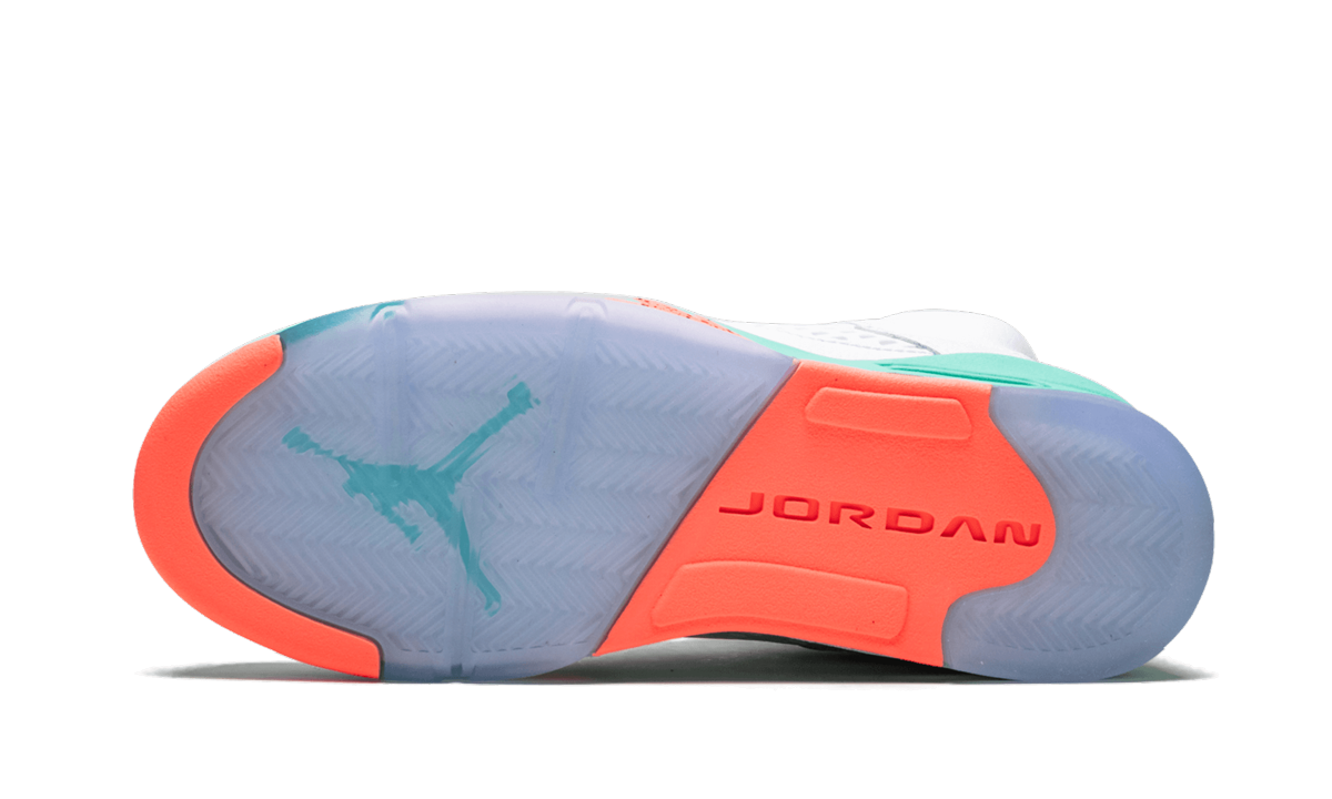 Air Jordan 5 GS "Light Aqua" 440892 100