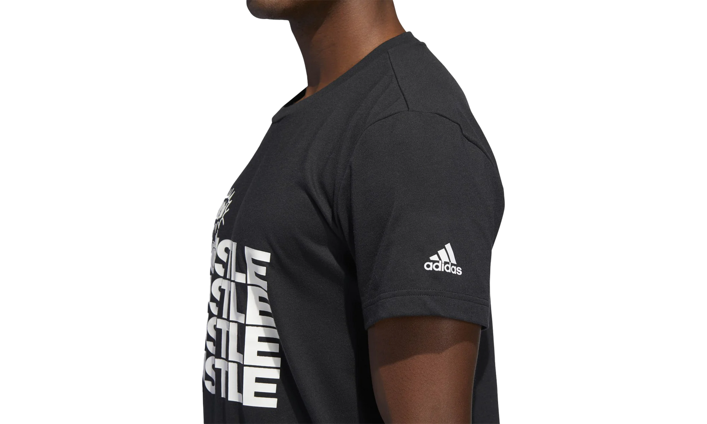 New Hustle Graphic Tee "Black" DZ8628